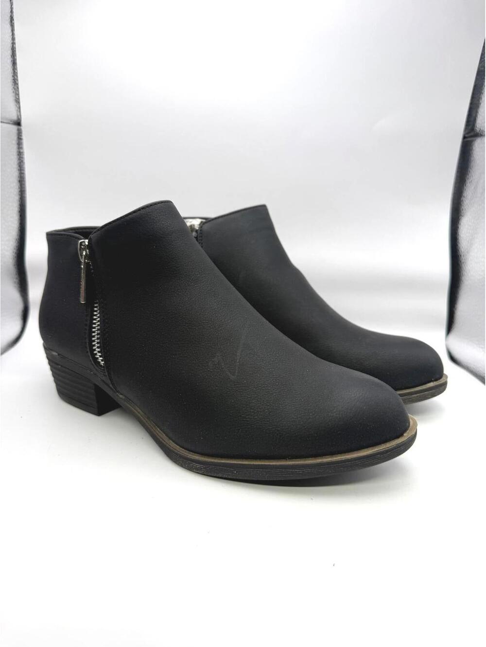 ALARA Women's Black Ankle Boots Size 6.5